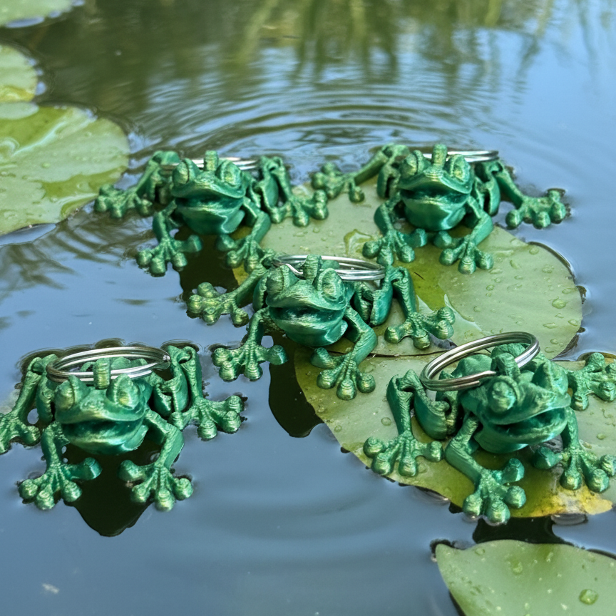 Frog Keychain