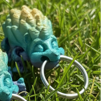 Hedgehog Keychain